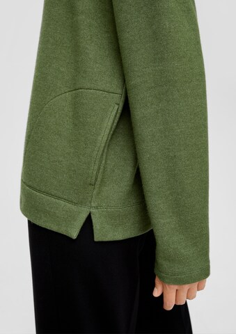 Sweat-shirt s.Oliver en vert