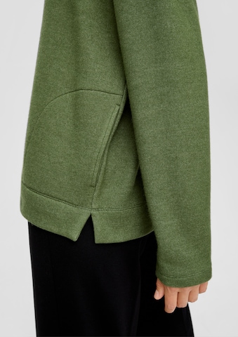 Sweat-shirt s.Oliver en vert