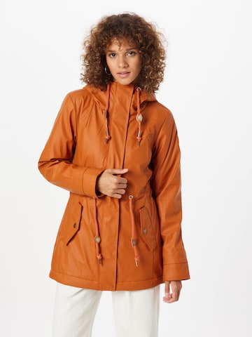 Parka mi-saison 'MONADIS' Ragwear en marron : devant