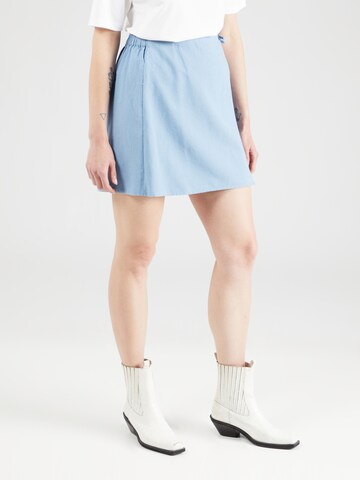 PIECES Skirt 'KAREN' in Blue: front