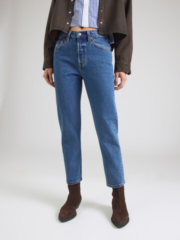 LEVI'S ® regular Τζιν '501® CROP' σε μπλε: μπροστά