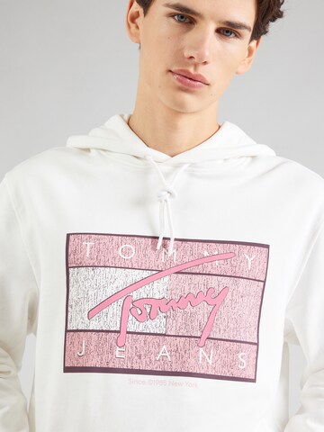 Tommy Jeans Μπλούζα φούτερ σε λευκό