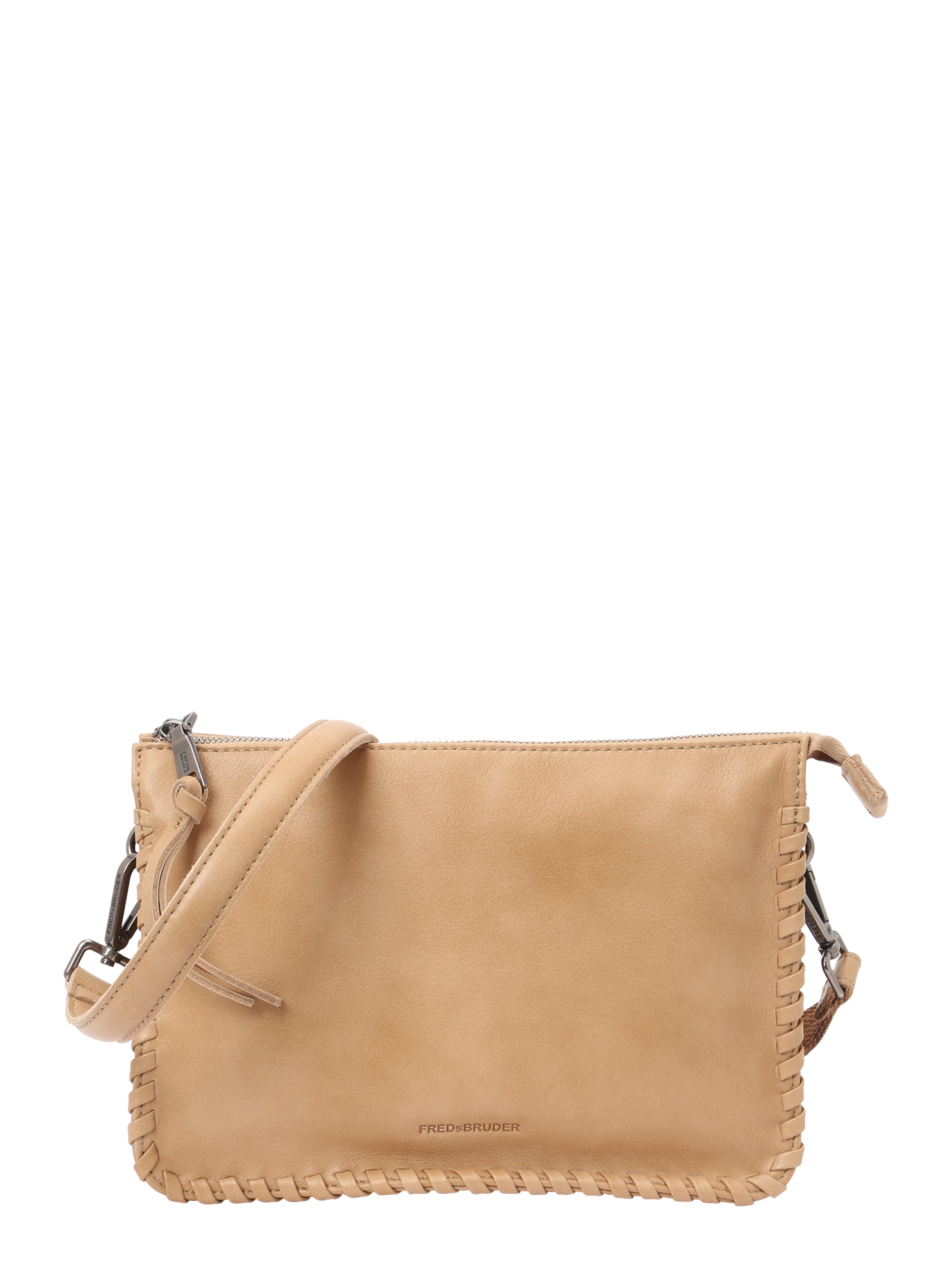 Sac à bandoulière FREDsBRUDER en beige : devant