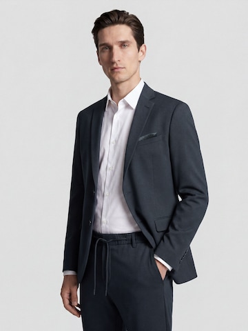 Coupe slim Veste de costume Thomas Goodwin en bleu : devant