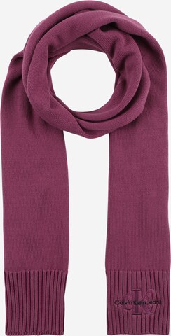 Calvin Klein Jeans Scarf in Purple: front