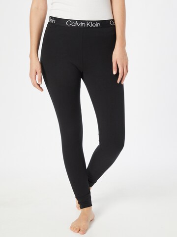 Calvin Klein Underwear Skinny Leggins in Schwarz: predná strana