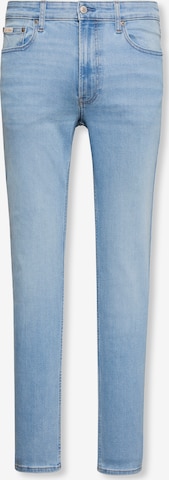 mėlyna Calvin Klein Jeans Prigludęs Džinsai: priekis