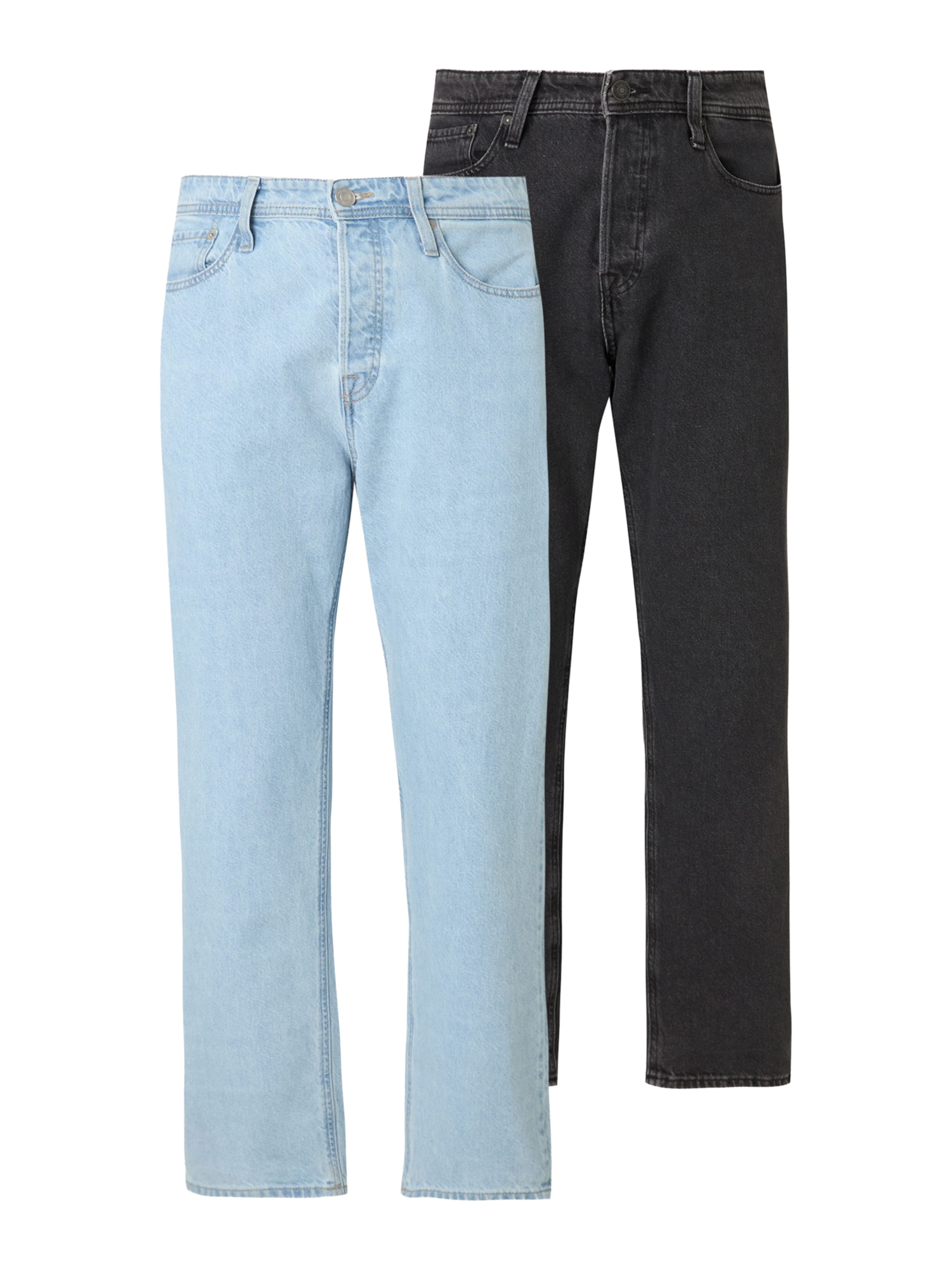 JACK & JONES regular Τζιν 'JJICHRIS JJORIGINAL' σε μπλε: μπροστά