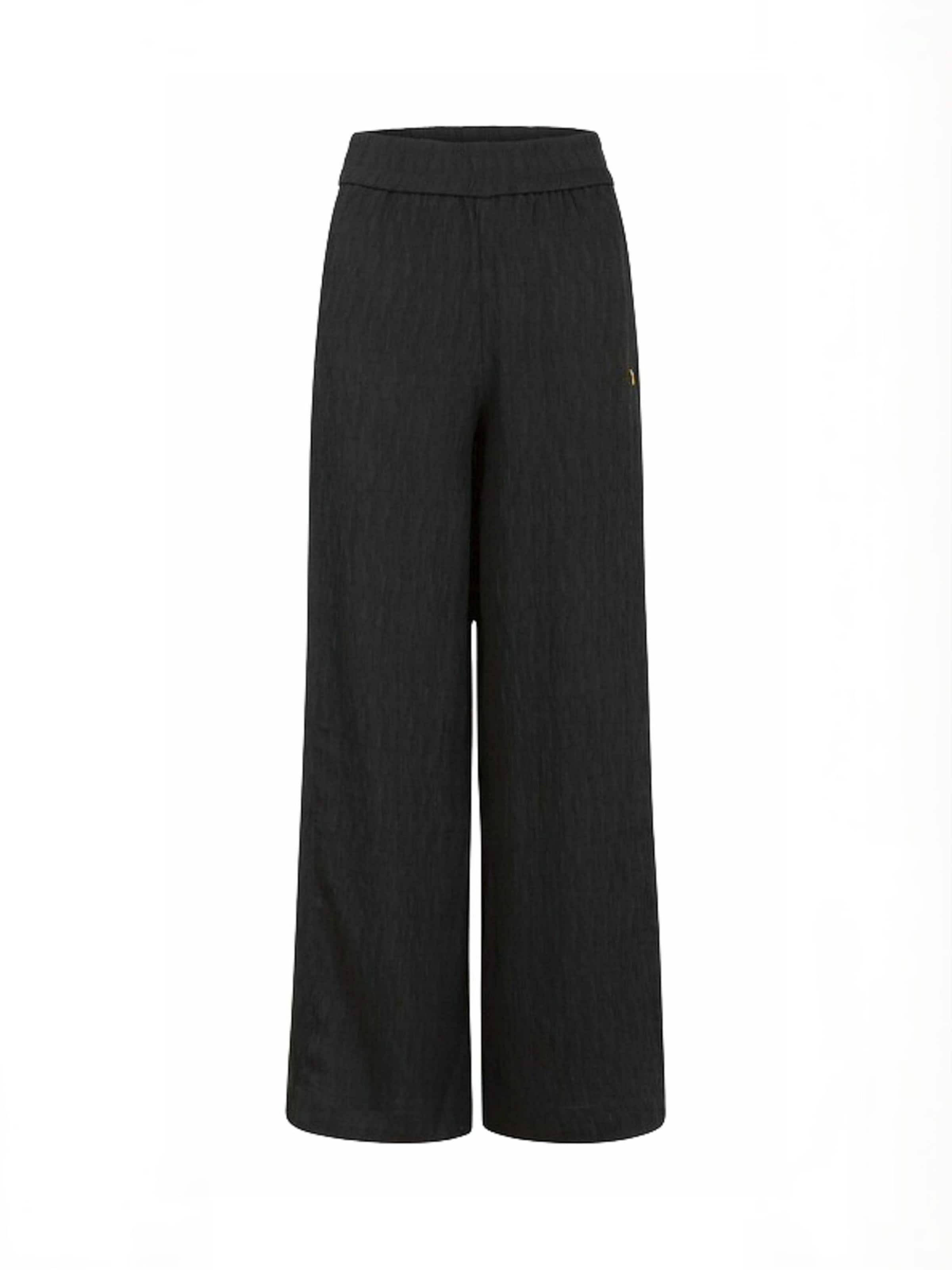 Regular Pantalon ' Structure ' Coster Copenhagen en noir : devant