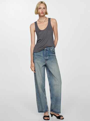 MANGO Top 'BOBAR' in Grey