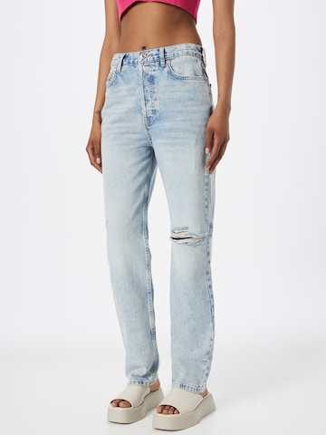 Regular Jeans 'THE LASSO' de la Free People pe albastru: față