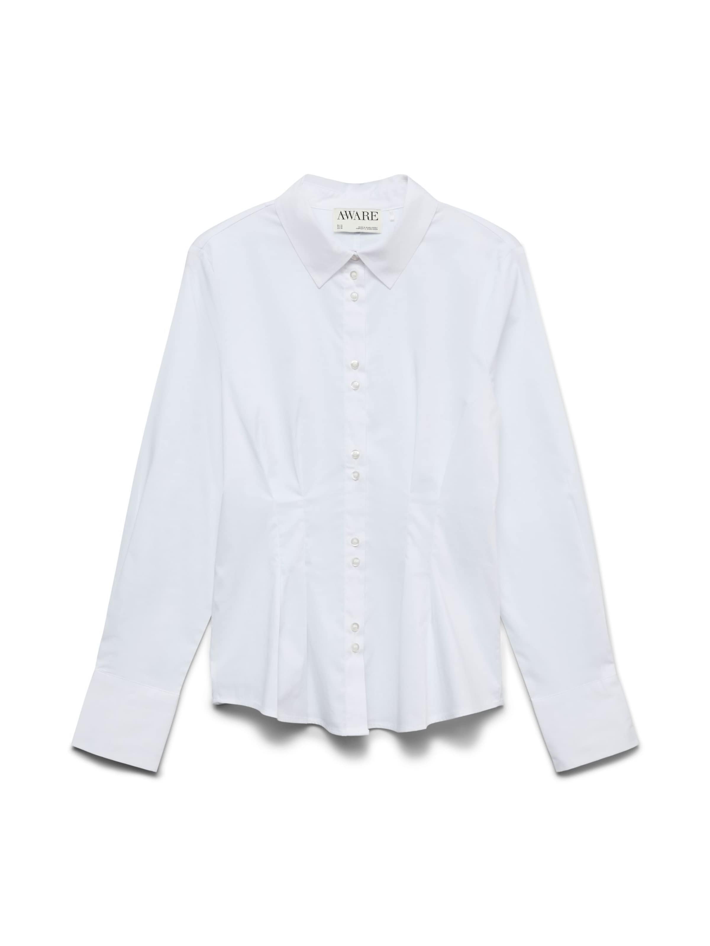 Camicia da donna 'VWCelia' di VERO MODA in bianco: frontale