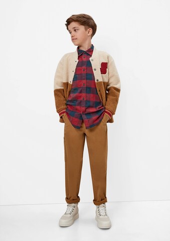 s.Oliver Regular fit Button Up Shirt in Red