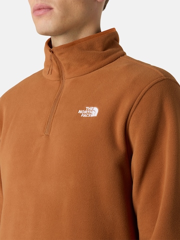 Pullover sportivo 'Glacier' di THE NORTH FACE in marrone