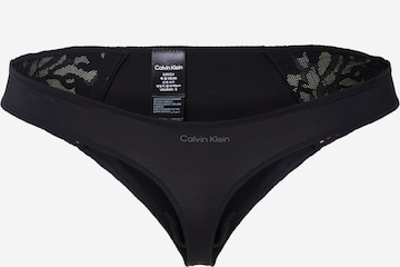 Calvin Klein Underwear String in Schwarz: predná strana