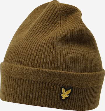 Lyle & Scott - Gorra en verde: frente