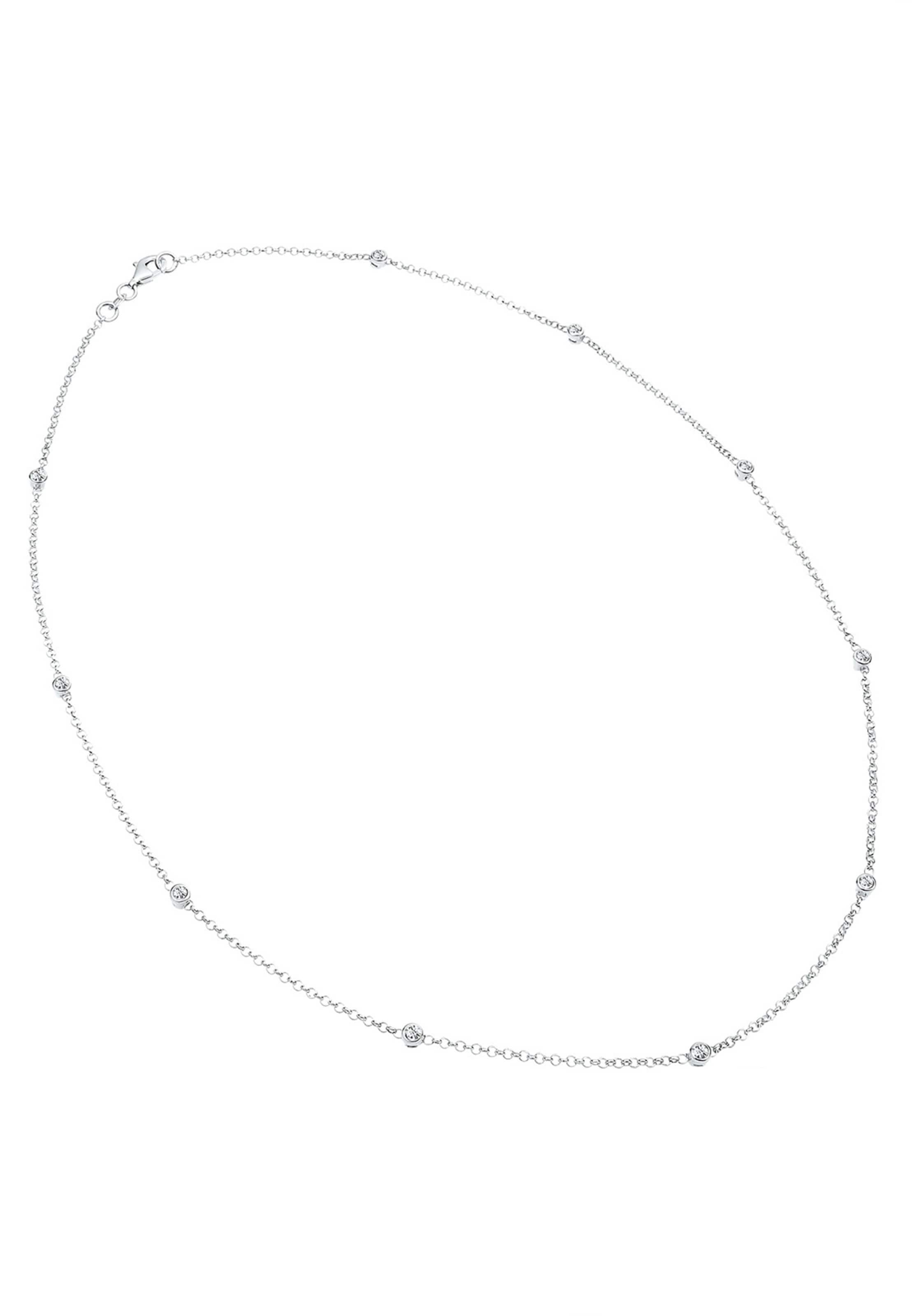 Chaîne 'Kristall' ELLI en argent : devant