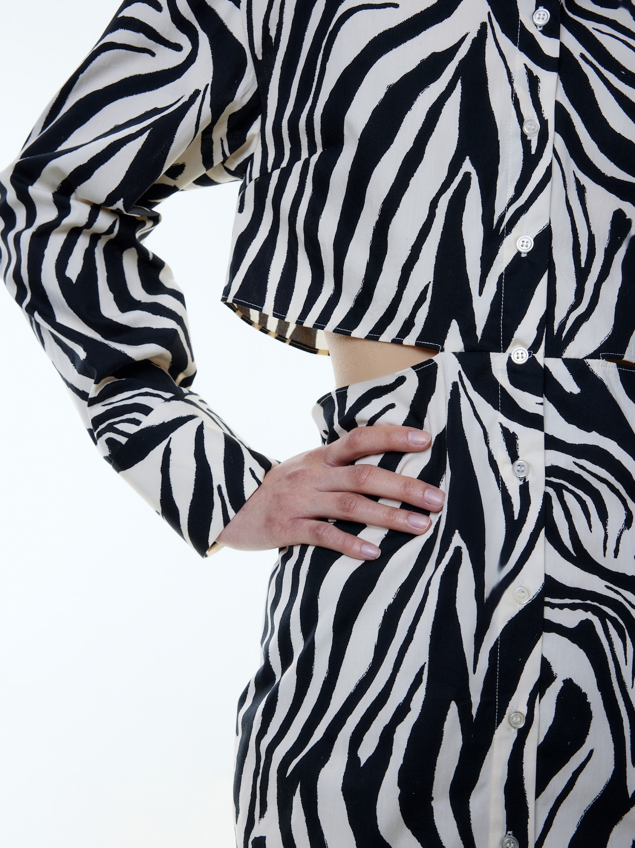 EDITED Blousejurk 'Chalyse' Zwart