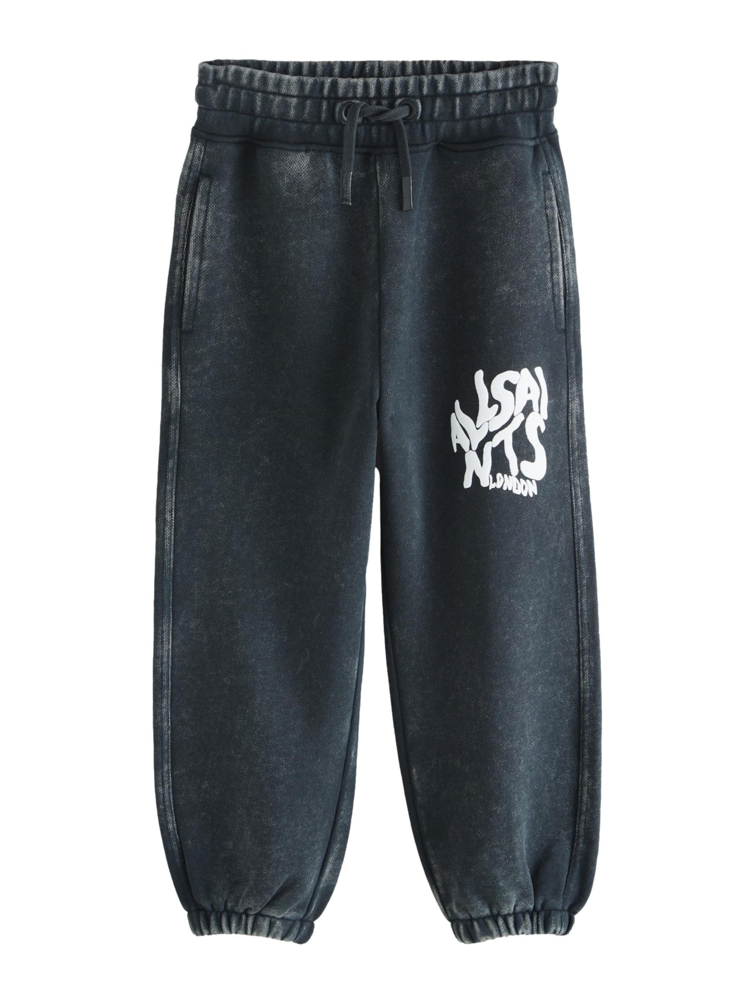 smALLSAINTS Tapered Byxa 'Orlando' i svart: framsida