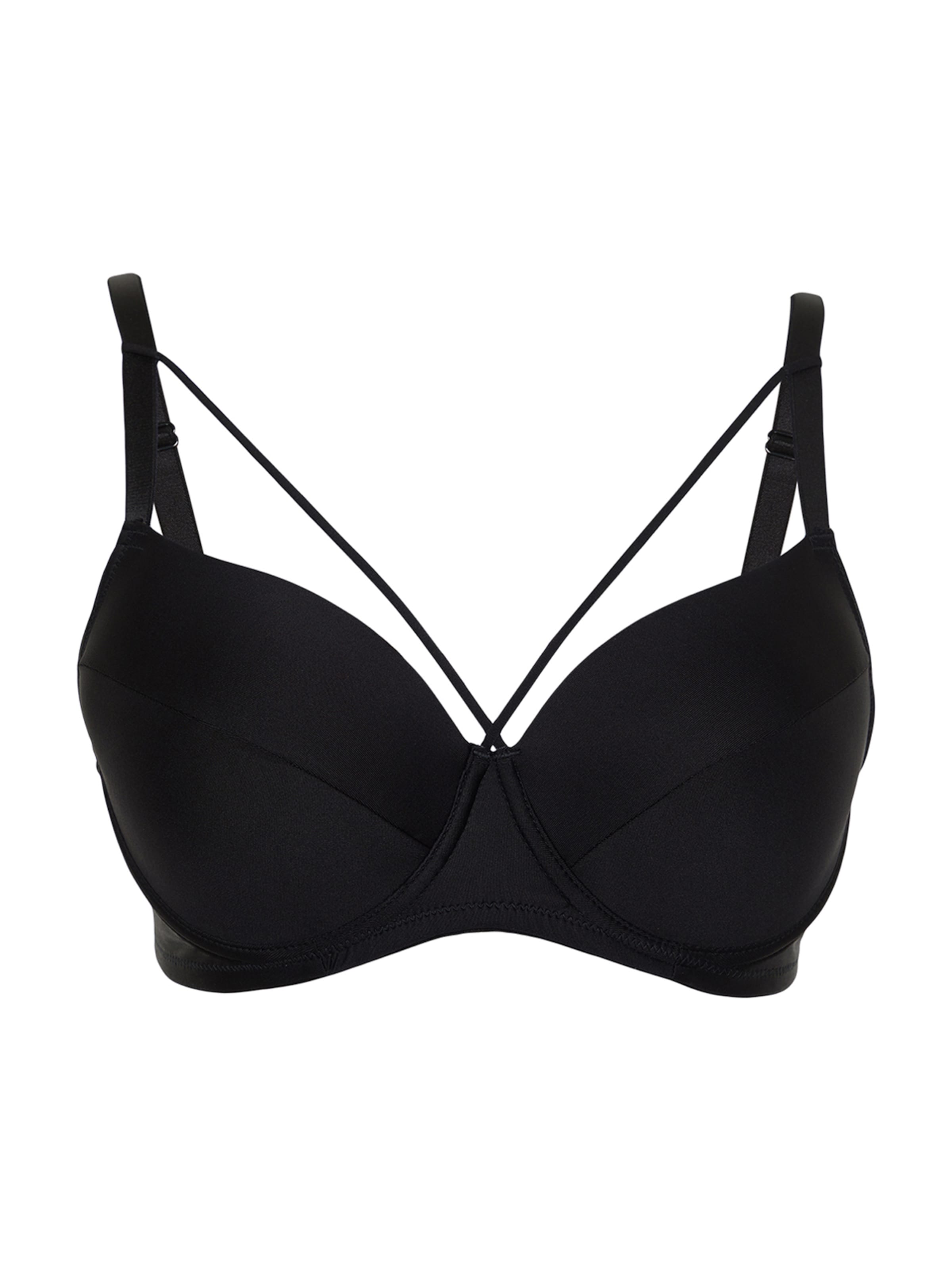 Trendyol Curve Zmenšujúca Podprsenka - Čierna: predná strana