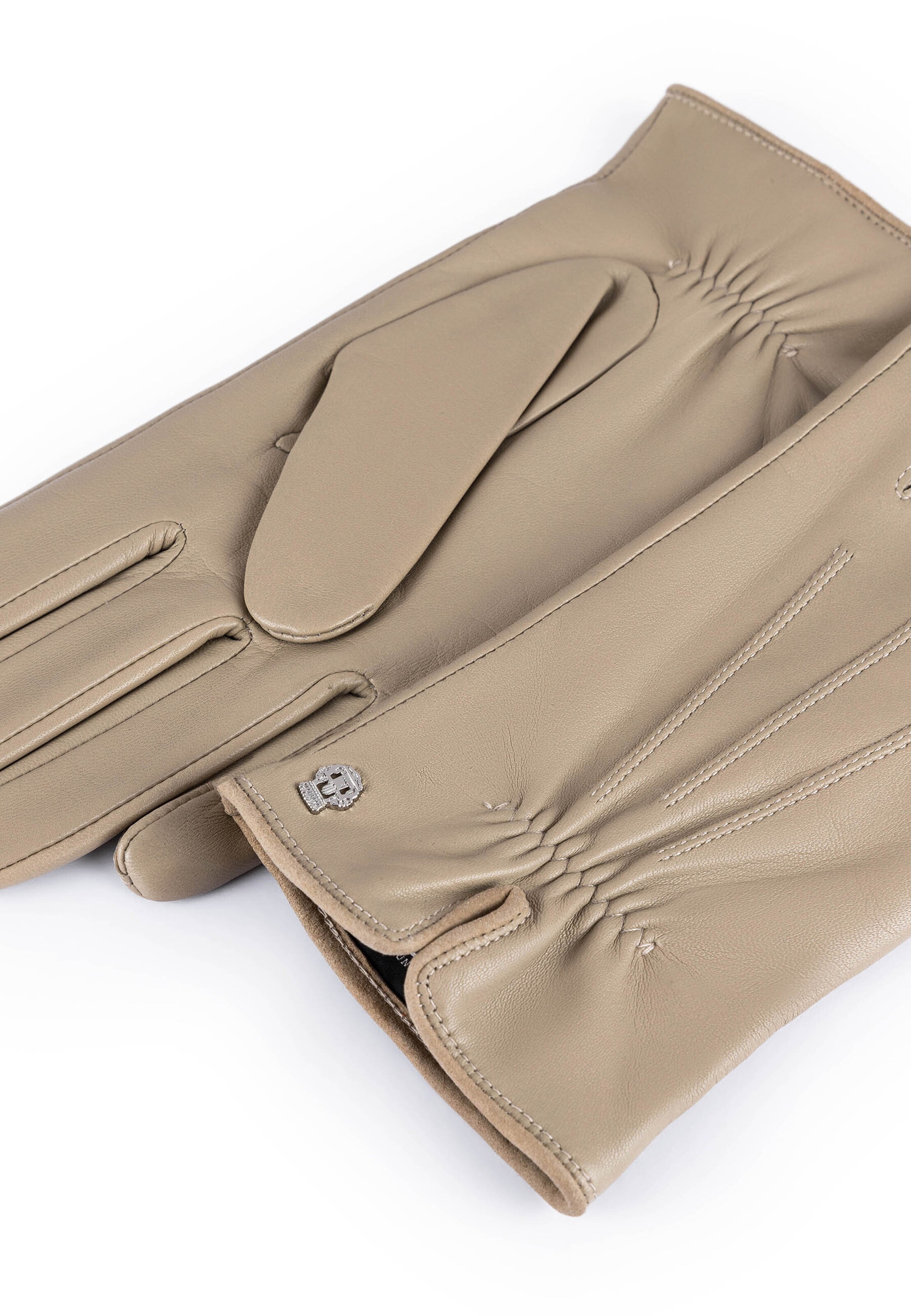 Mezzoguanti 'ANTWERPEN' di Roeckl in beige