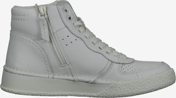 CLARKS High-Top Sneakers in White