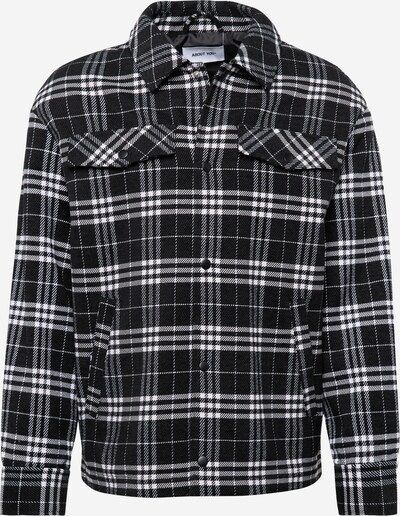 ABOUT YOU Prijelazna jakna 'Brian' u miks boja / crna / bijela, Pregled proizvoda
