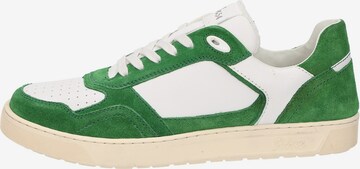 SIOUX Sneakers laag in Groen: voorkant