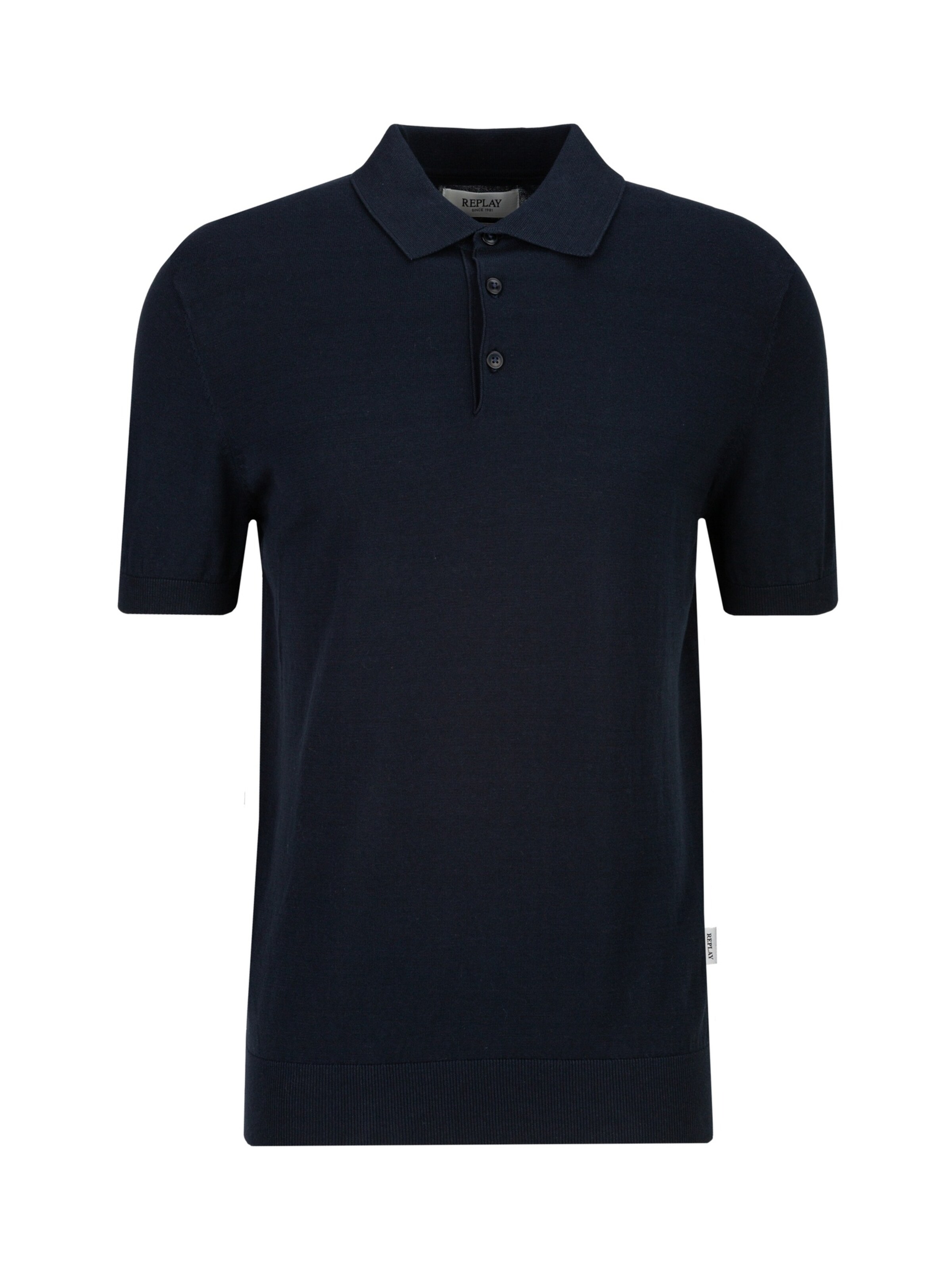 REPLAY Trui in L in de kleur Donkerblauw, Productweergave