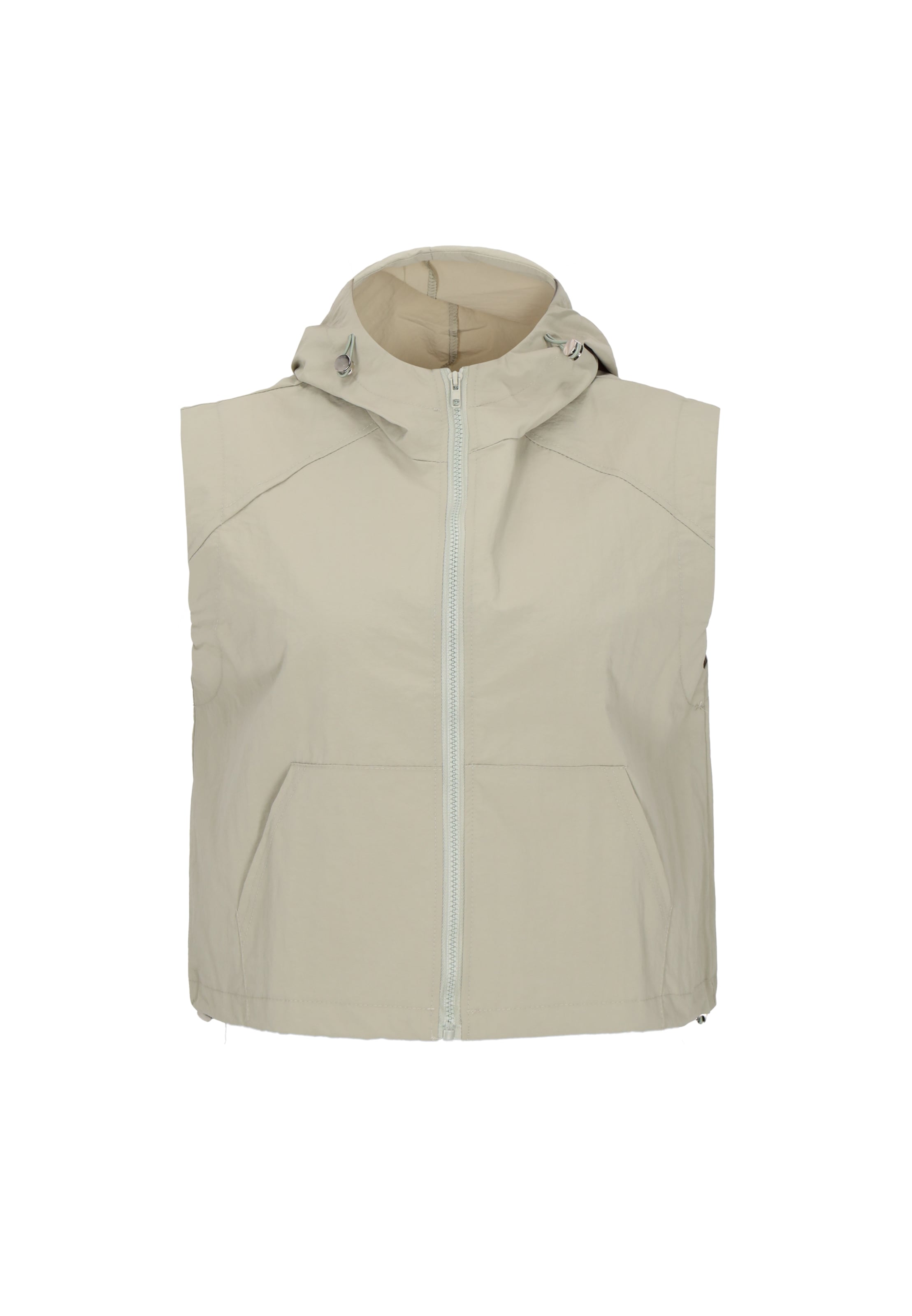 faina Athlsr Knitted Vest in Green: front