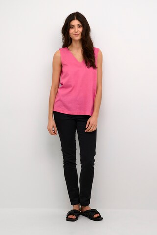 Kaffe - Camiseta 'Milia' en rosa