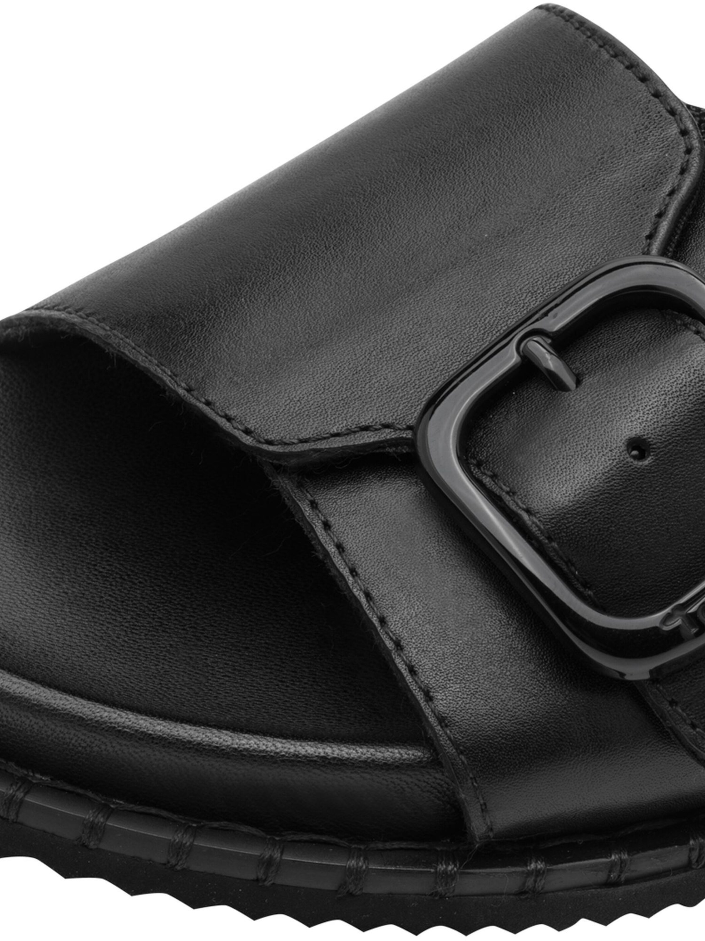 Mule Tamaris en noir
