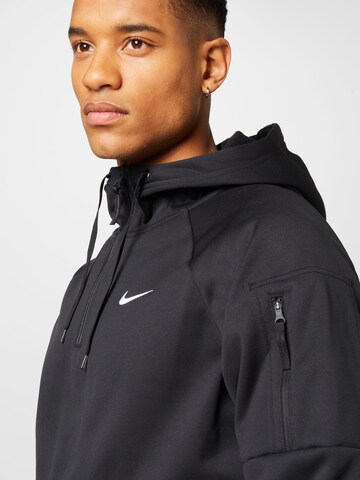 NIKE Sports sweatshirt in Black