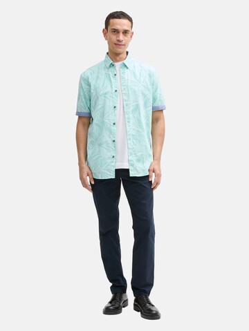 Fit confort Chemise TOM TAILOR en vert