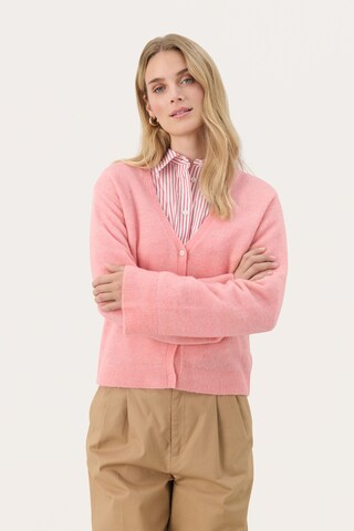 Part Two Knit cardigan 'Peytons' in Orange