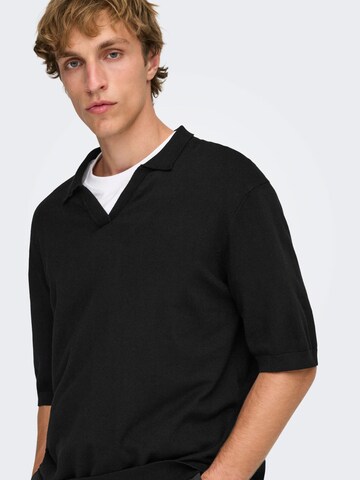 Pull-over Only & Sons en noir