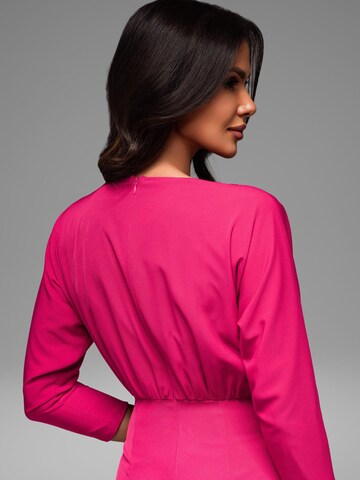 Ombre Avondjurk in Roze