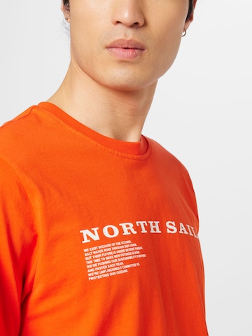 North Sails Tričko – oranžová