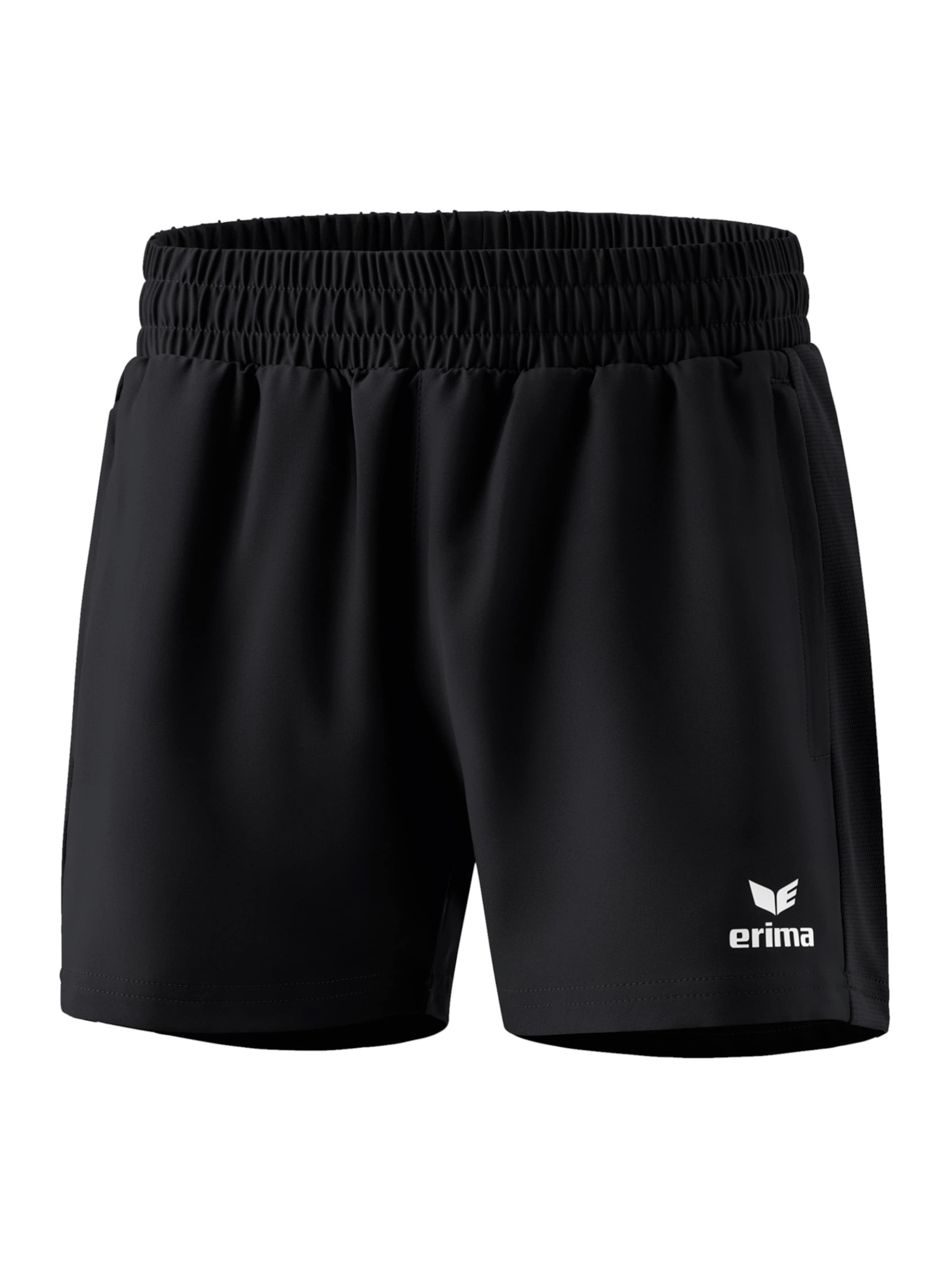 ERIMA Regular Sporthose in Schwarz: Vorderseite