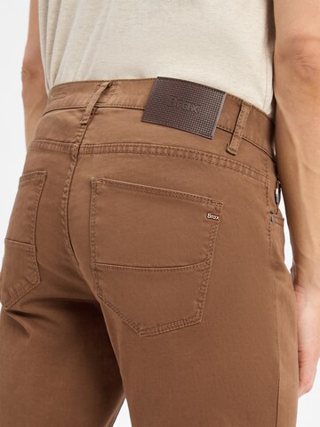 BRAX Regular Pants 'Cadiz ' in Brown