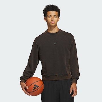 Sweat de sport ADIDAS PERFORMANCE en noir : devant