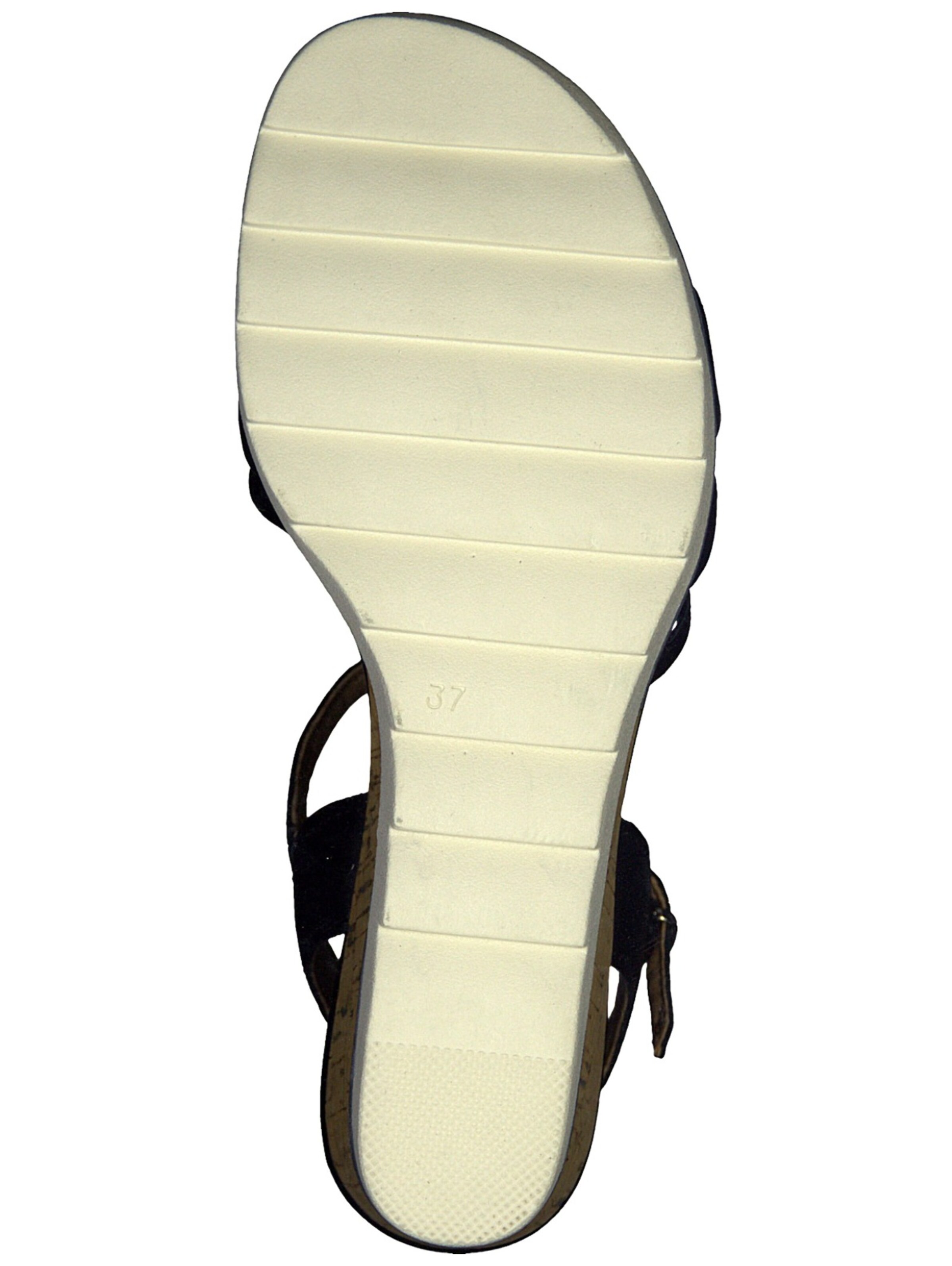 MARCO TOZZI Sandalen met riem in Zwart