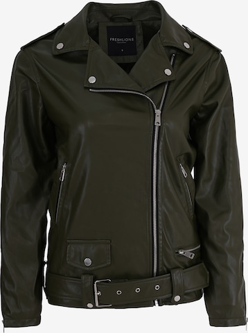 FRESHLIONS Tussenjas 'Nela' in Bruin: voorkant