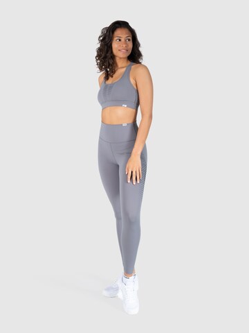 Smilodox Bralette Sports Bra 'Advanced' in Grey