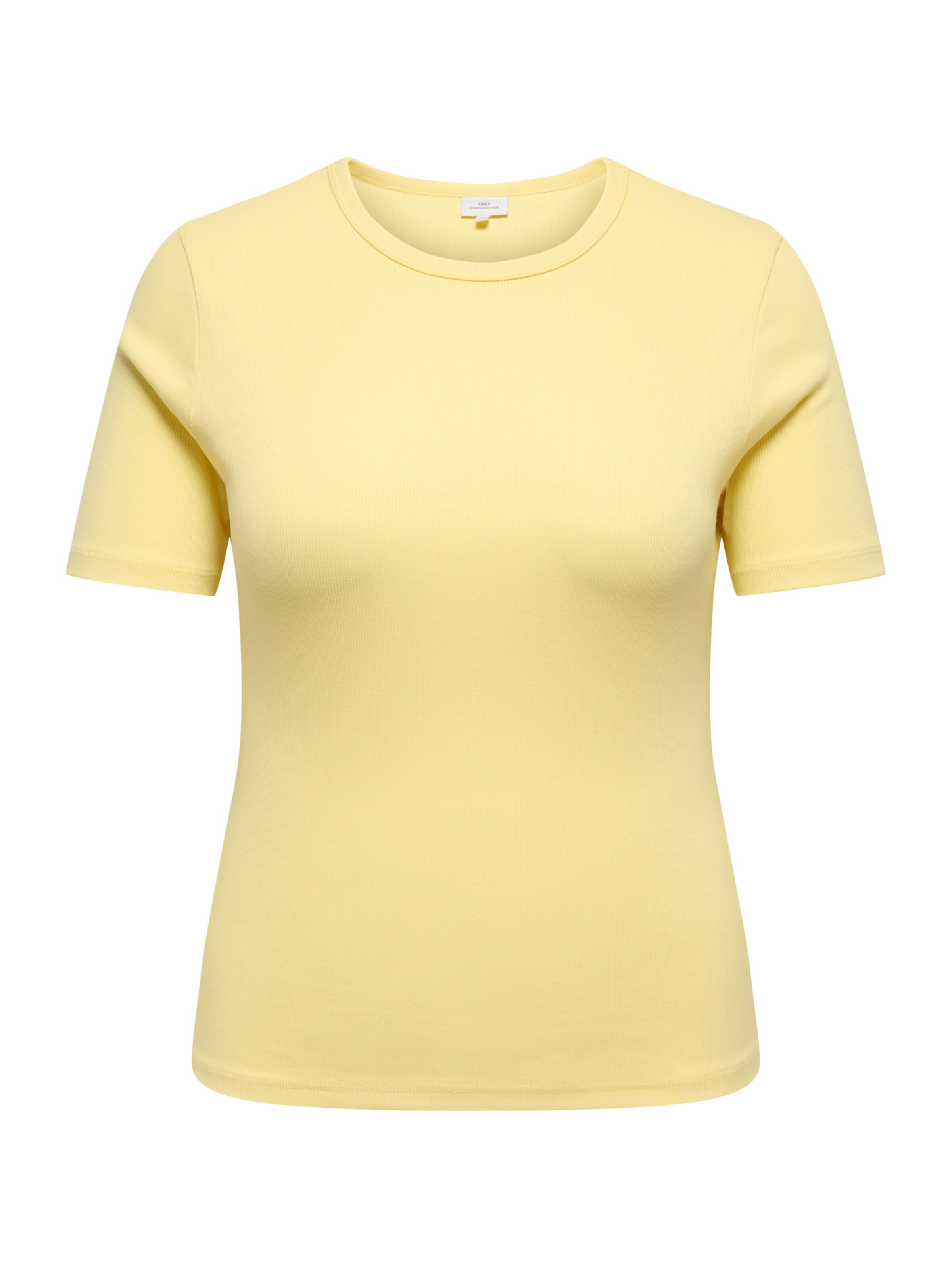 ONLY Carmakoma Shirt 'CARVAL' in Yellow: front