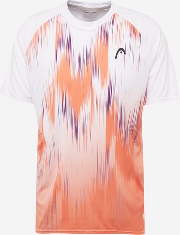 HEAD Functioneel shirt 'TOPSPIN' in Oranje: voorkant