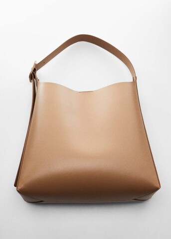 MANGO Shoulder Bag 'Winnie' in Brown