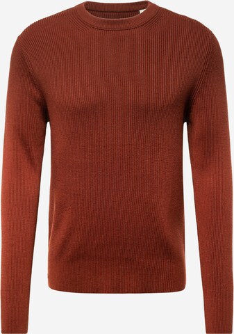 JACK & JONES Pullover 'PERFECT' in Braun: predná strana