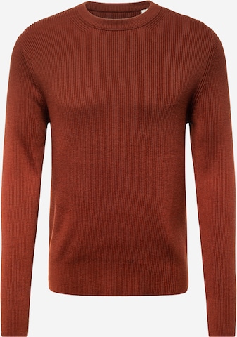 JACK & JONES Sweater 'PERFECT' in Brown: front