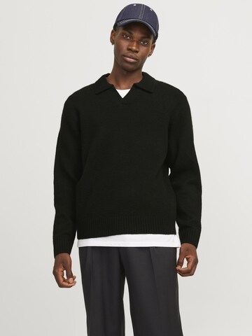 JACK & JONES Shirt in Black: front